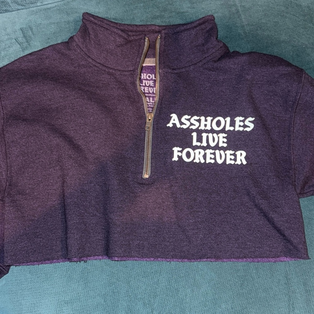 ALF cropped hoodie